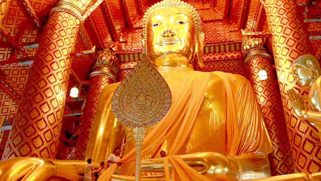Seated Buddha.