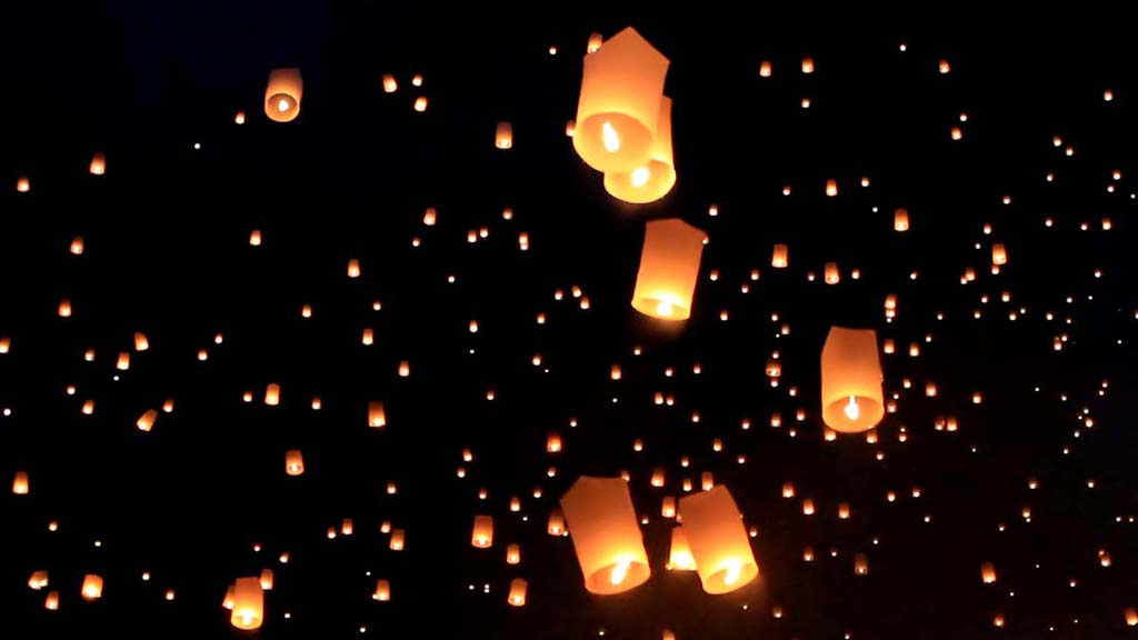 Loi Krathong, Chiang Mai.